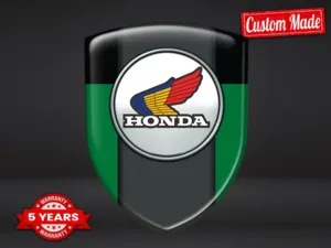 Honda Autocollants Bombés Qualité Premium Max Résistants